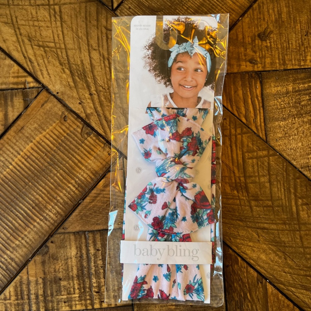 NWT Baby bling floral headband